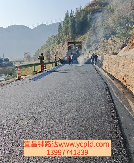 沥青摊铺案例